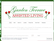 Tablet Screenshot of gardenterraceassistedliving.com